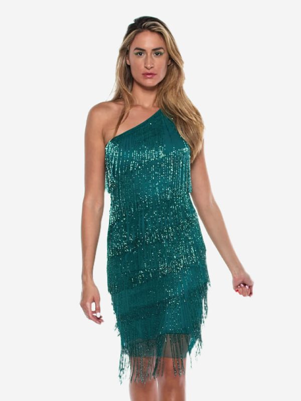 Vestido de fiesta Spark nigh verde