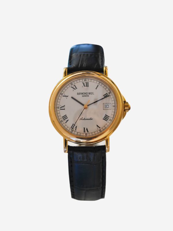 Reloj Noorin con anillo de oro.