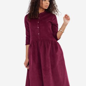Vestido Meena granate