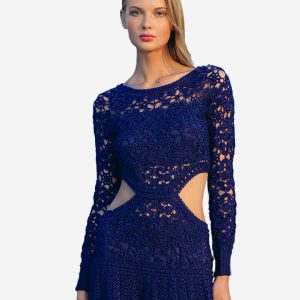 Camisón Alnich azul marino